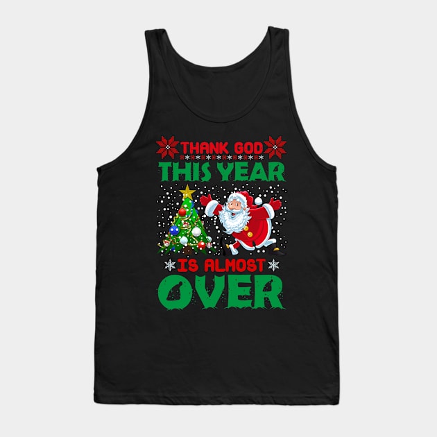 Thank God Merry Christmas Tank Top by 99% Match